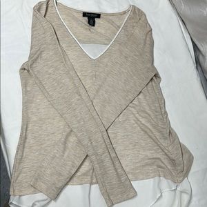 White House black market double-layer top